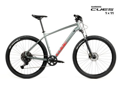 Cube Analog Shimano Kolo MTB 29" CUES U6000 1x11 kovověšedá /flashgrey/