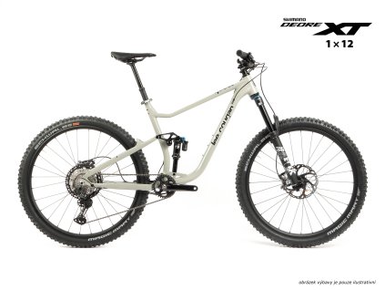 Celoodpružené MTB 29" Lee Cougan Quest Shimano XT/ SLX 1x12 šedá lesklá (Velikost rámu 19")