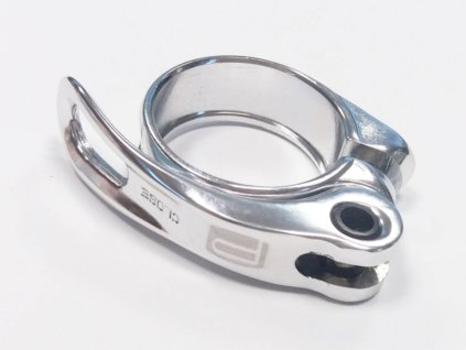 Podsedlová objímka Light 34,9mm -Stříbrná