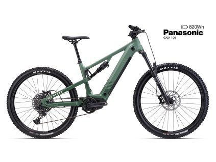 celoodpružené 29" elektrokolo CTM ZYNK GX Xpert matná zelená (Velikost rámu L (18))
