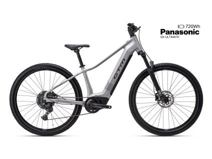 dámské elektrokolo CTM RUBY GX Pro 29 matná stříbrná (Velikost rámu M (16))