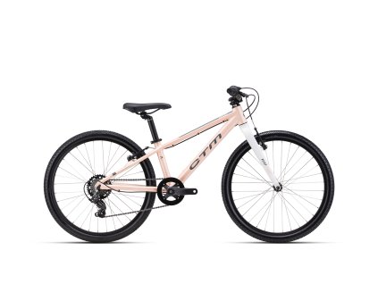 dětské 24" kolo CTM ROCKY SL matná světlerůžová