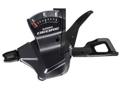 SHIMANO Deore SL-T6000 řadící páčka, 3 převodník, s objímkou, pouze levá