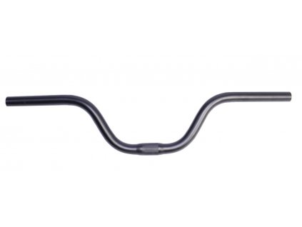 ŘÍDÍTKA CESTOVNÍ ZOOM OCELOVÁ ČERNÁ ZVÝŠENÁ 25,4x580mm.