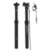 sedlovka FORCE DROPPER 420 mm teleskopická matná černá (Průměr sedlovky 31,6 mm)