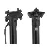 sedlovka FORCE DROPPER 420 mm teleskopická matná černá (Průměr sedlovky 31,6 mm)