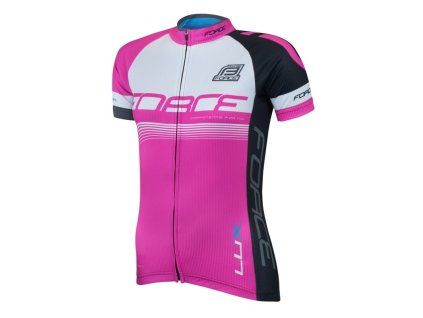 damsky dres force lux ruzovy