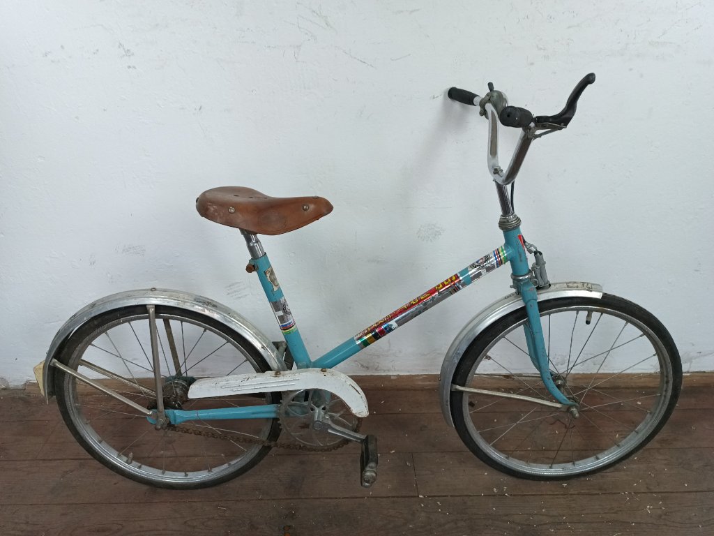 Dětské vintage kolo Spurt Extra_20" modrá