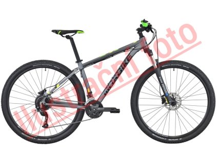 Maxbike TAAL 29 šedý mat+zelená
