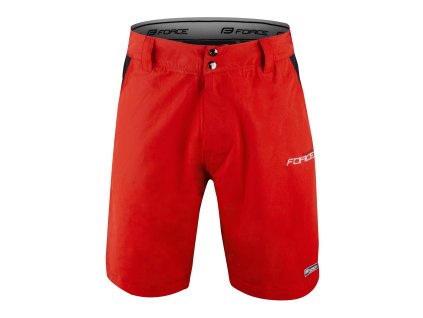 kraťasy F BLADE MTB odnímatelná vložka, červené M (velikost  M)