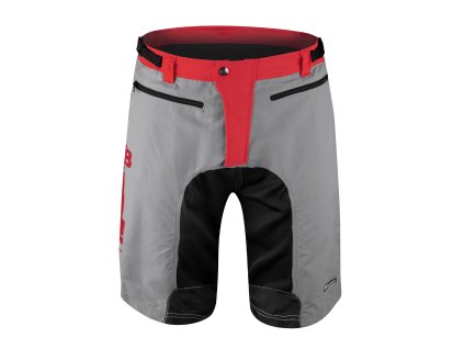kraťasy F MTB-11 odnímatelná vložka, sv. šedé XS (velikost  XS)