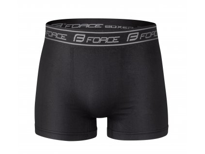 boxerky FORCE BOXER, černé L-XL (velikost L-XL, určení pánské-uni, barva černá)
