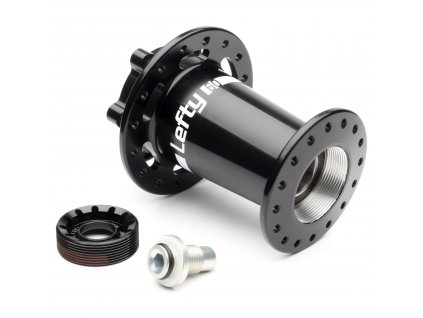 CANNONDALE HUB FRONT, LEFTY SUPERMAX / LEFTY 2.0, 32 HOLES, BLACK (KH119/32H) (Velikost Uni)