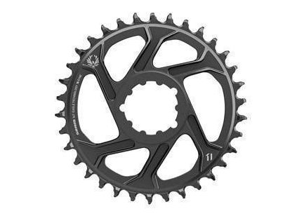 SRAM 11.6218.030.020 - SR CR X-SYNC EAGLE 34T DM 6 OFFSET BLK (Velikost Uni)