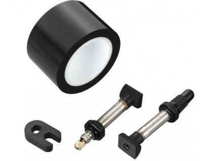 SRAM 00.1918.126.004 - SR TUBELESS UNI VALVE/TAPE KIT 26MM, 2RIMS (Velikost Uni)