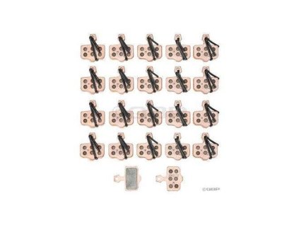 AVID 11.5015.040.000 - AVID DISC BRAKE PADS STL/METAL ELIXIR 20SETS (Velikost Uni)