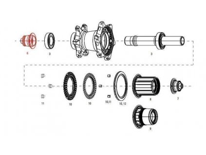 ZIPP 11.2018.033.001 - ZIPP END CAP NDS REAR COGNITION NSW QR (Velikost Uni)