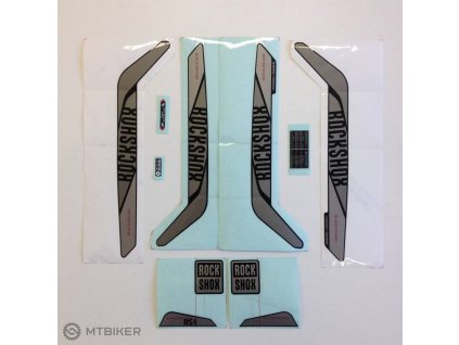 ROCK SHOX 11.4318.003.423 - ROCKSHOX DECAL KIT RBA 26/27.5/29 SLV/DFBLK (Velikost Uni)