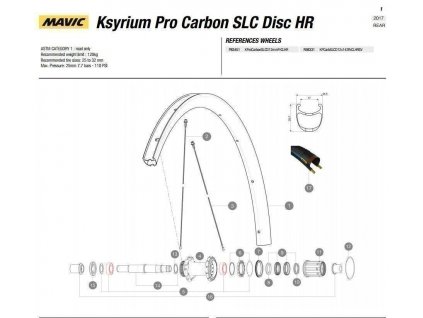 MAVIC MAVIC KIT REAR BEARINGS 17X28X7 + 15X28X7 CERAMIC - WHILE STOCK LAST (V2540401) (Velikost Uni)