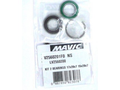 MAVIC MAVIC KIT ID360 BEARINGS 15X28X7 (61902) + 17X28X7 (V2560201) (Velikost Uni)