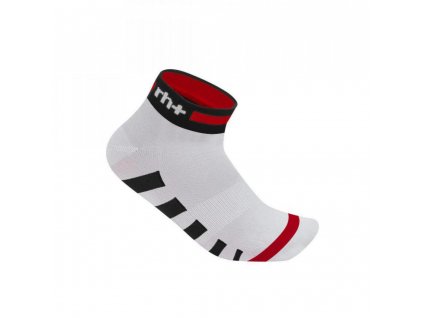 ponožky RH+ Ergo Sock 3, white/red/black