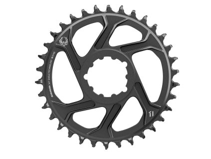 SRAM 11.6218.041.002 - SR CR X-SYNC ST EAGLE 34T DM 6 OFFSET BLK (Velikost Uni)
