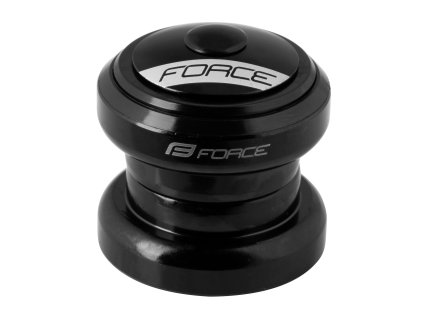 řízení FORCE AHEAD 1 1/8'' utěsněné Fe, černé (průměr 1 1/8 palce, typ klasické, sloupek A-head)
