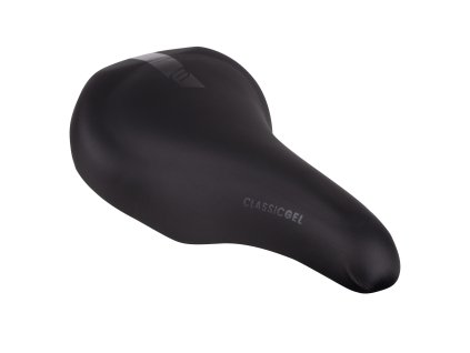 sedlo FORCE K2 CLASSIC GEL , černé (určení sportovní, vzpěry ocel)