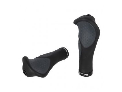 XLC gripy 'Ergonomic' GR-S22 (Varianta cerná/edá 135 mm)
