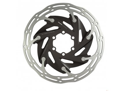 SRAM 00.5018.122.000 - SR ROTOR CNTRLN XR 2P 140MM BLK ST ROUNDED (Velikost Uni)