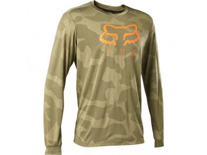 196276 Pansky cyklo dres Fox Ranger Tru Dri Ls Bark main