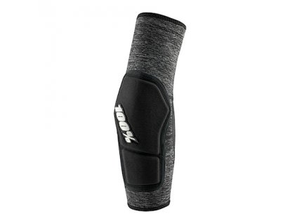 100 ridecamp elbow guards heather grey black