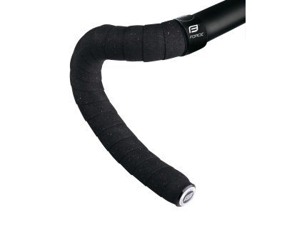 omotávka FORCE korková, černá (barva černá, materiál EVA+korek)