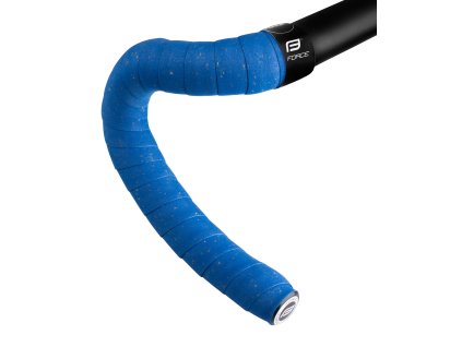 omotávka FORCE korková, modrá (materiál EVA+korek, barva modrá)