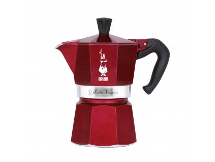 Bialetti Moka Express 3 porce červená Deco Glamour