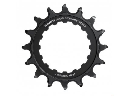 SRAM 00.6218.013.000 - SR CRING X-SYNC ST EAGLE 16T DM BOSCH BLK (Velikost Uni)