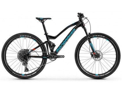 MONDRAKER MONDRAKER Factor 26, black/light blue/flame red (Velikost Velikost 26)