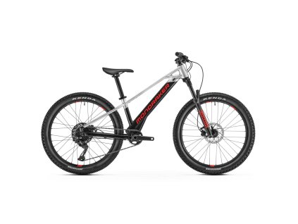 MONDRAKER Play 24, black/racing silver/flame red, 2022 (Velikost Velikost 24)
