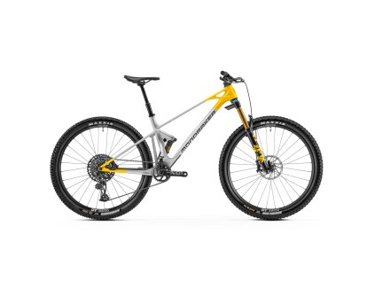 MONDRAKER MONDRAKER Raze Carbon RR MIND, racing silver/yellow, 2022 (Velikost Velikost L)