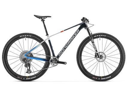 MONDRAKER Podium Carbon RR SL 29, navy blue/white/marlin blue/flame red, 2024 (Velikost Velikost L)