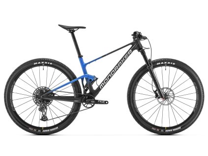 MONDRAKER F-Podium Carbon, carbon/carrera blue/midnight blue, 2025 (Velikost Velikost L)