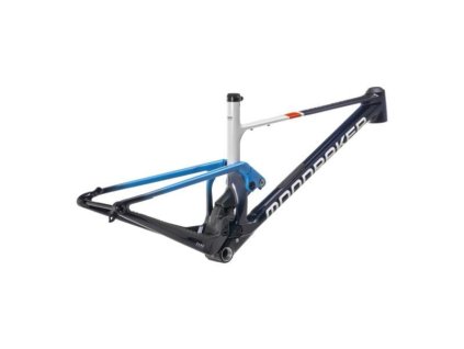 MONDRAKER Frameset F-Podium Carbon RR SL, navy blue/marlin blue/white/flame red, 2024 (Velikost Velikost S)