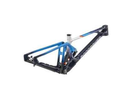 MONDRAKER Frameset Summum Carbon RR MX, navy blue/marlin blue/white/flame red, 2024 (Velikost Velikost L)
