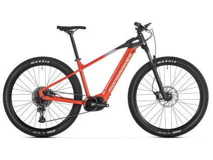 MONDRAKER Prime 29, flame red/vortex grey/racing silver, 2025 (Velikost Velikost L)