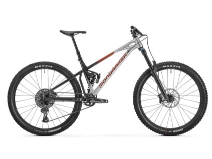 MONDRAKER Superfoxy, racing silver/vortex grey/earth red, 2025 (Velikost Velikost S)
