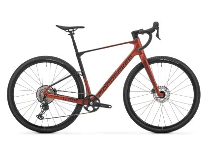 MONDRAKER Arid Carbon, earth red/black/flame red, 2025 (Velikost Velikost S)