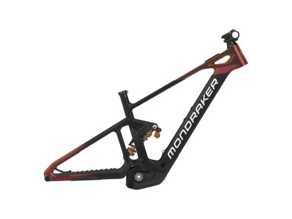 MONDRAKER Frameset Dune Carbon XR, black/mars/racing silver, 2025 (Velikost Velikost S)