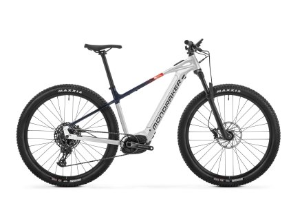 MONDRAKER Prime, crystal white/midnight blue/flame red, 2025 (Velikost Velikost XS)