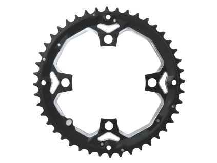 převodník 44 zubů Al, 10k, černý (určení 3-převodník, počet zubů 44)