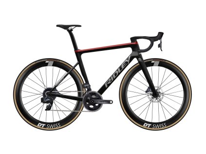 RIDLEY kolo FALCN RS DuraAce Di2 UD Carbon/Candy Red Metallic/Silver (SIZE M)